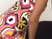 Hot young chick rubbing 3/16