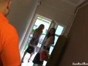 Sandra and Anita behind the scenes 11/16