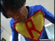 Wannabe superhero having a shag 4/16