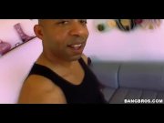 Very big black dick stretches young twat 16/16