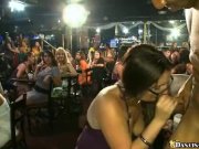 The guest of honor gets a blowing service 2/16