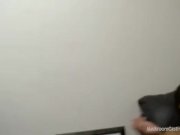 Black stripper inseminated on the casting couch 10/16