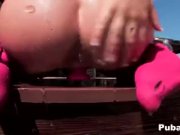 Wet outside workout  16/16