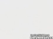 Cute Teen Blows Gloryhole Strangers  14/16