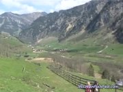 MILF's first anal in the mountain 2/16