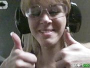 Elizabeth Bentley shot by the cock gun  6/16