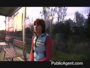 Lucy banged behind the station 1/16