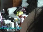 Gothic lesbians lapdance on horny guy 4/16