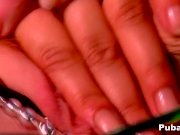 Human christmas tree is getting her pussy licked 16/16