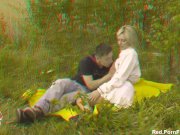 Couple in a meadow 2/16