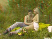 Couple in a meadow 4/16