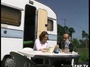 Amateur french couple doing anal sex outdoor 4/16