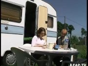 Amateur french couple doing anal sex outdoor 5/16