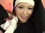 Sister Rika Sakurai prays to the sex gods 7/16