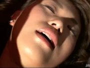 Ruri Kouda in black pantie fingering her pussy  14/16