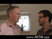 Horny MILF takes two large cocks 1/16