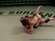 Hot Babes Wrestle and Dominate Each Other  5/16