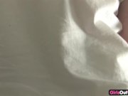 Cock hungry Aussie blonde fucked in a sling 6/16