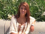 Hanna Montada swallows every drop of cum  1/16