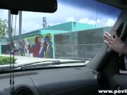 Petite blonde Amanda Tate doggy style POV 1/16