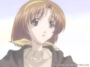 Busty hentai cutie blows cock and gets fucked  7/16