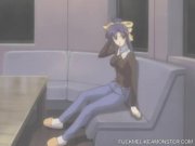 Busty hentai cutie blows cock and gets fucked  9/16