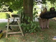 Horny old guy pleased by an angel 8/16