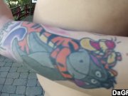 Christening the Balcony With An Outdoor BJ 7/16