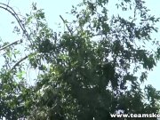 Sexy babe rides stiff cock  2/16