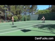 Dani Daniels lesbian tennis BTS