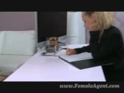 Nervous stud caught in agents web 1/16