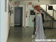 Slutty brunette actress begs for DP - brazzers 1/16