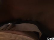 Seductive black babe grinds on my lap 12/16