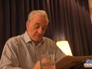 Old man gets sex from a horny teeny  1/16