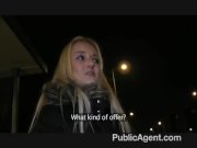 PublicAgent - Blonde fucks me in a public  1/16