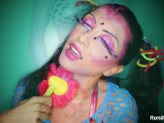 Romi Rain sucks a fat cock  4/16