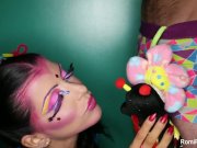 Romi Rain sucks a fat cock  5/16