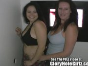 Two Big Tit Hotties Suck Glory Hole Cock! 4/16