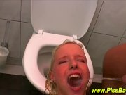 Fucked and piss drenched