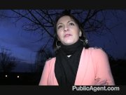 PublicAgent - Black haired babe fucks hard 4/16