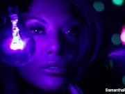 Samantha Saint Lesbian Black Light 5/16