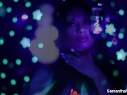 Samantha Saint Lesbian Black Light 6/16