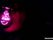 Samantha Saint Lesbian Black Light 9/16