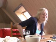 Bald older fucks mini blonde Denni 2/16