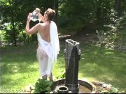 Fantasy outdoor sex in the love garden 8/16