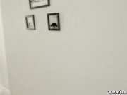 Pizza Guy fills redhead's pie with jizz 1/16