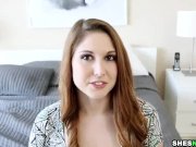 Phat ass pale redhead Rose Red loves bigcock 1/16