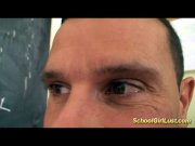 Nasty schoolgirl fucks her teacher 6/16