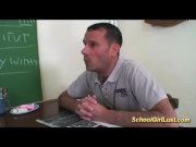 Lustful schoolgirl learns about fuck 1/16