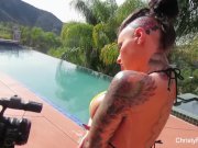 Christy Mack BTS Fun 14/16